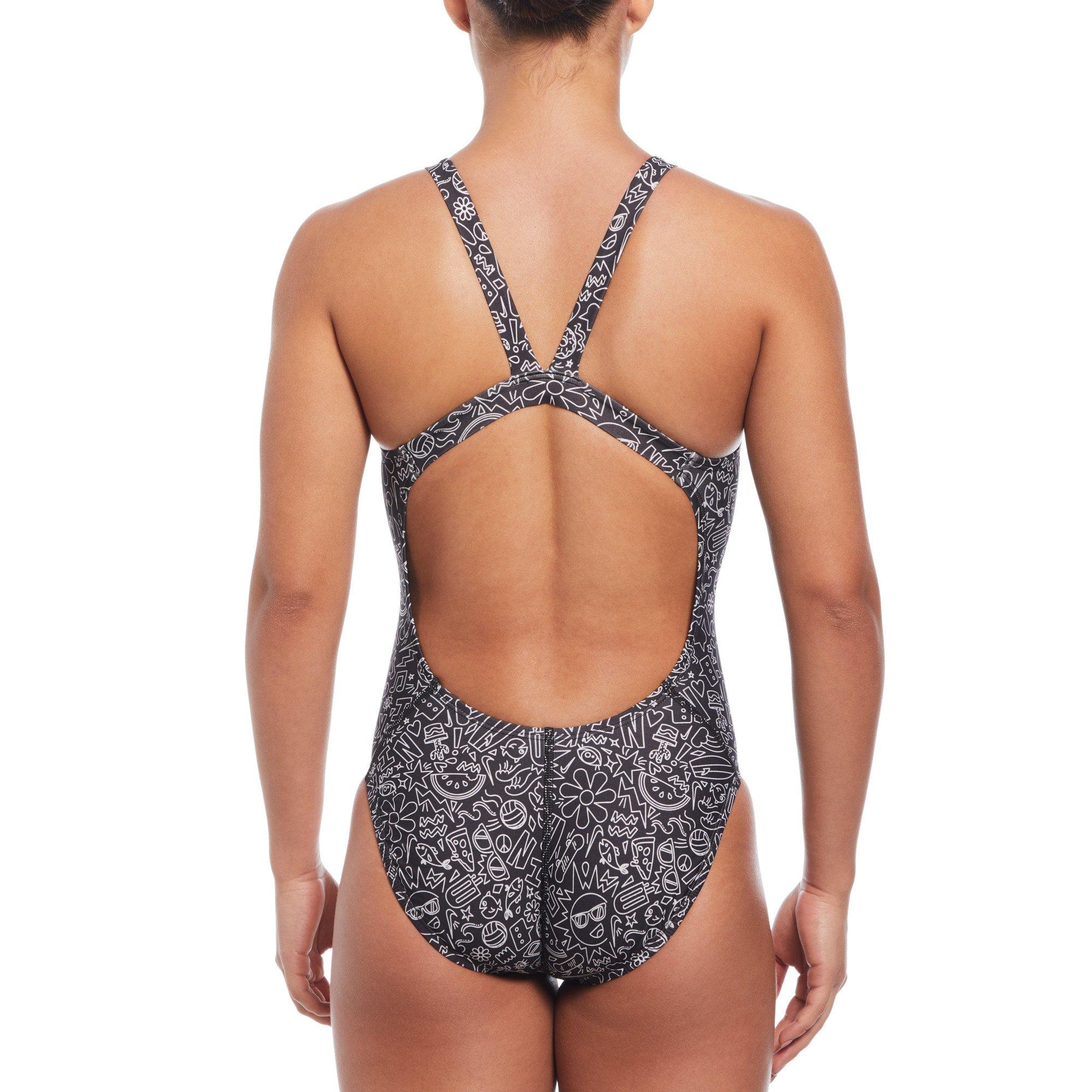 Nike Swim Hydra strong Cutout One Piece Swimsuit