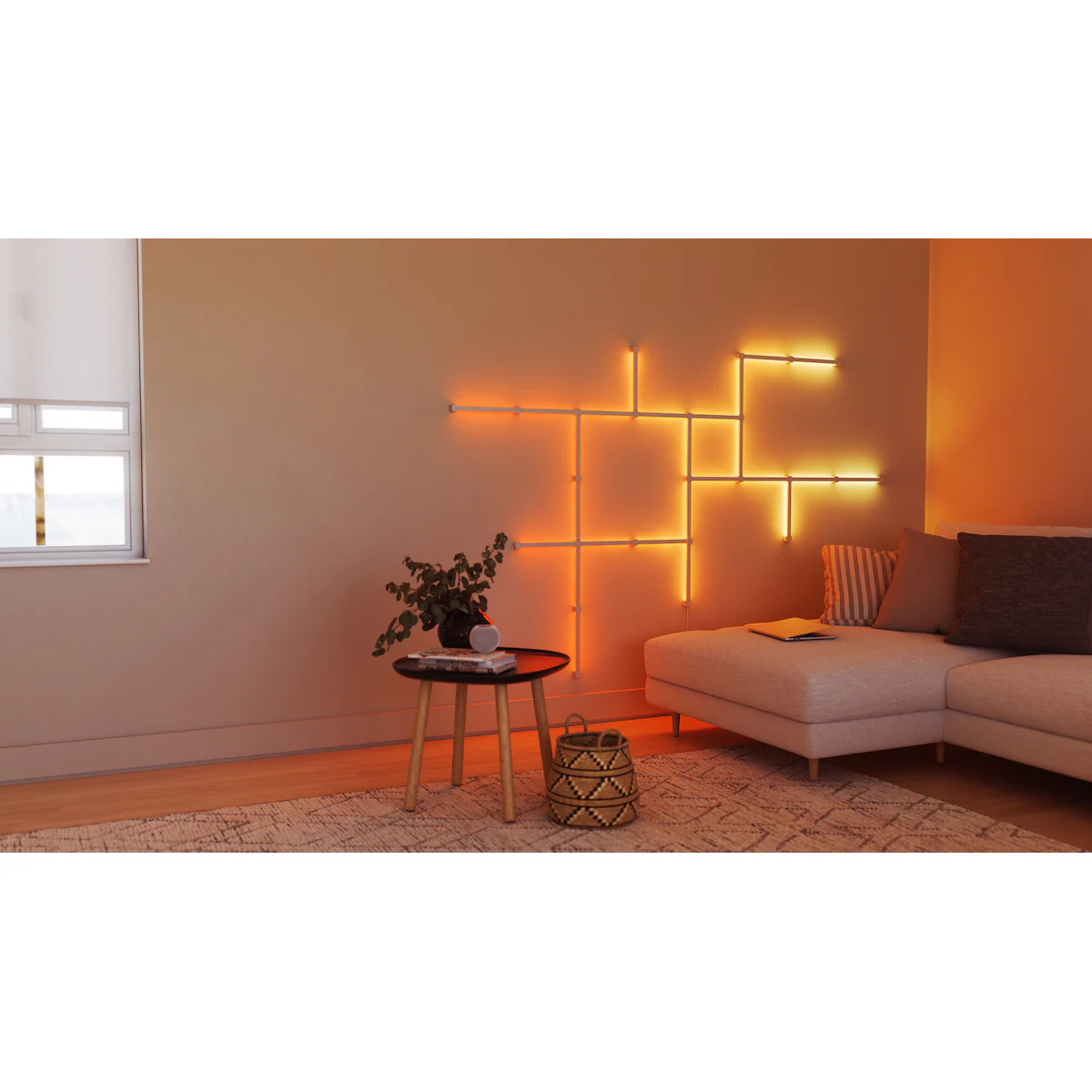 Nanoleaf Lines Squared utvidelsespakke  NL59E00-3SN00