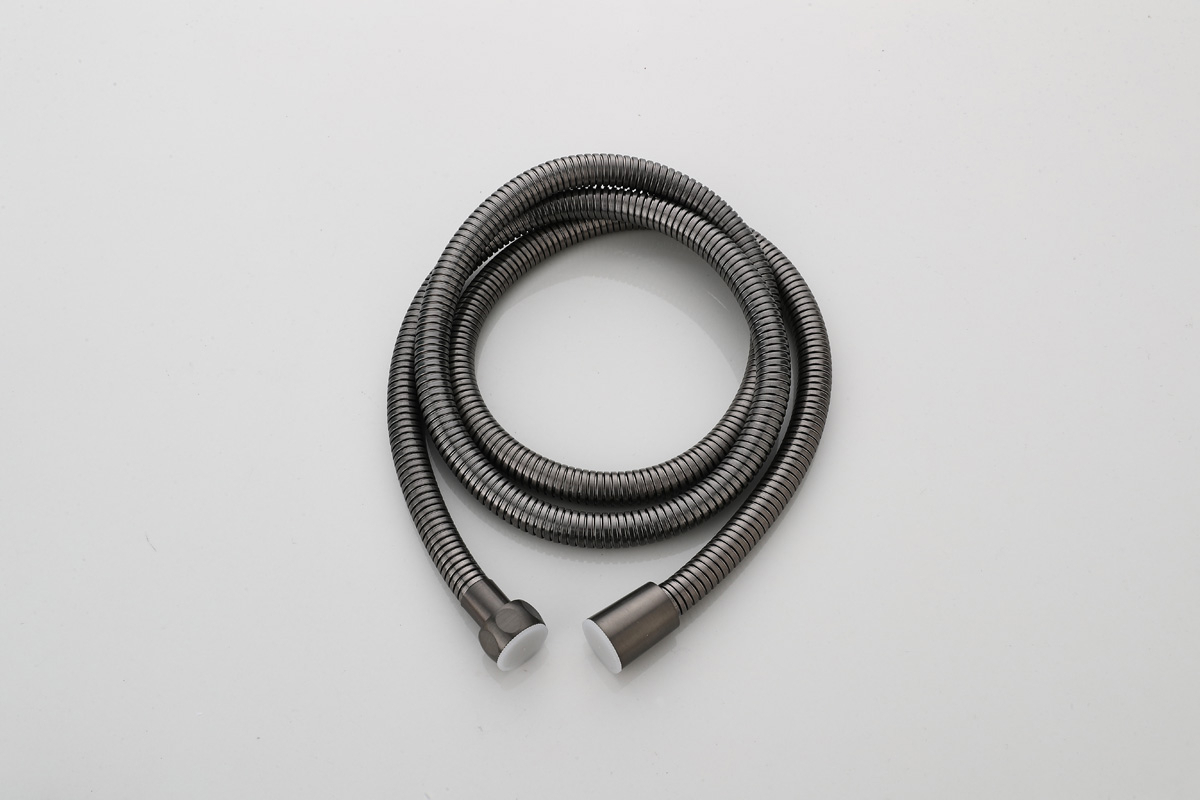 Saniclear Iron thermostatische inbouw badkraan met afvoer / overloopcombinatie verouderd ijzer - gunmetal