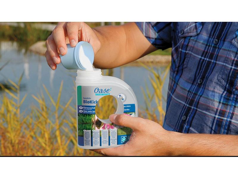 OASE Starterbakterien AquaActiv BioKick fresh 500 ml Mehr als 1 Milliarde aktive Mikroorganismen pro ml