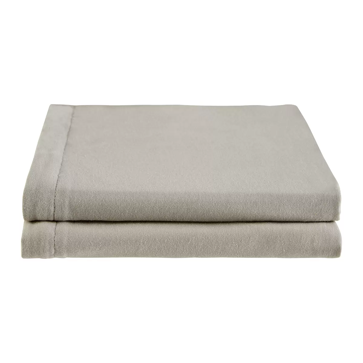 2er-Set Jersey Zierkissenhülle Vicky taupe