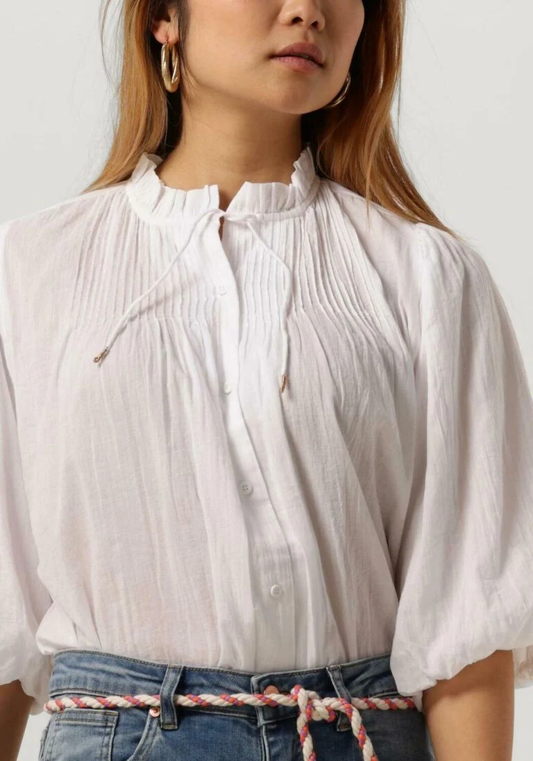 CIRCLE OF TRUST witte circle of trust blouse camden blouse
