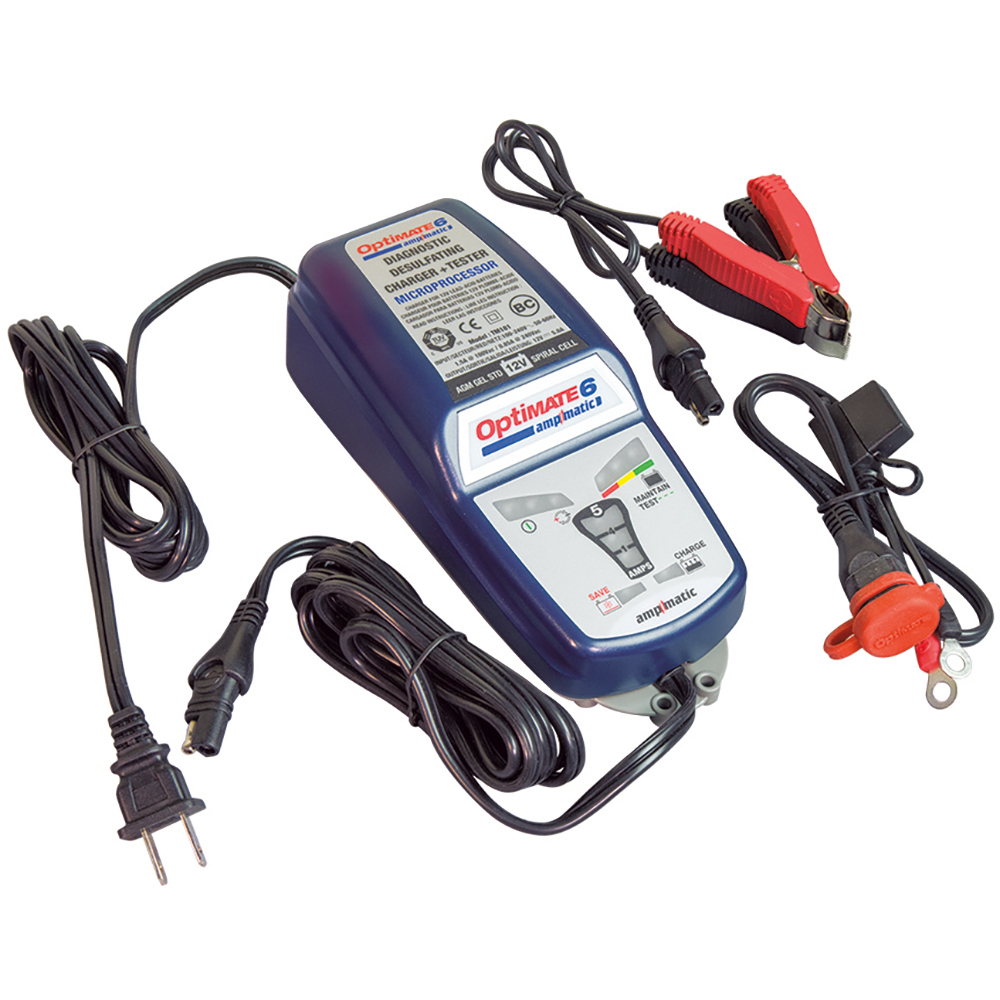 TecMate - Chargeur de batterie Optimate 6 TM180