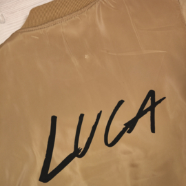 Beige bomber Luca
