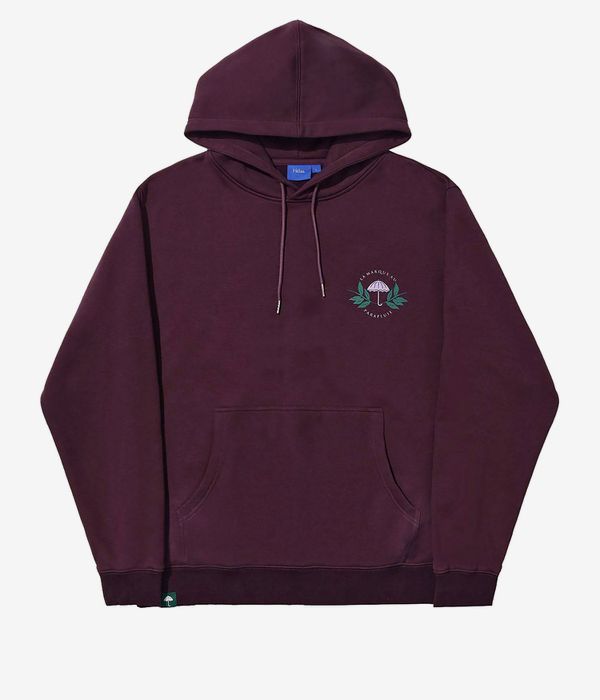 Hélas La Marque Hoodie (dark plum)