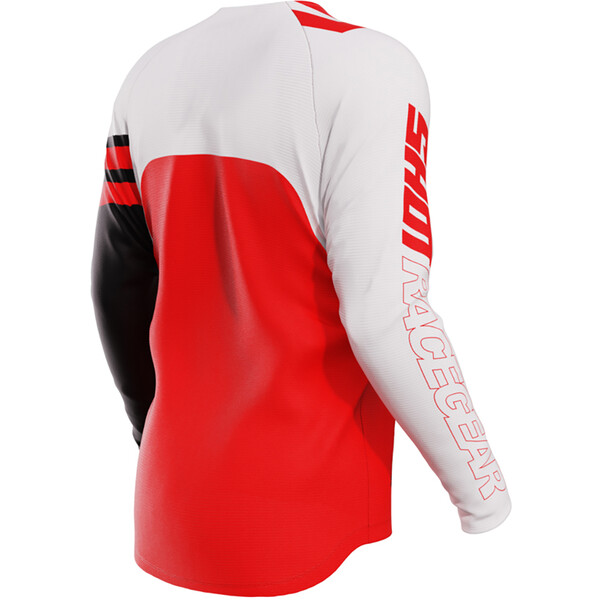 Shot - Maillot enfant Draw Kid Rush Rouge / Blanc / Noir