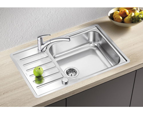 Blanco LANTOS II 6 S-IF spoelbak, 780 x 500 mm, roestvrij staal, 523140