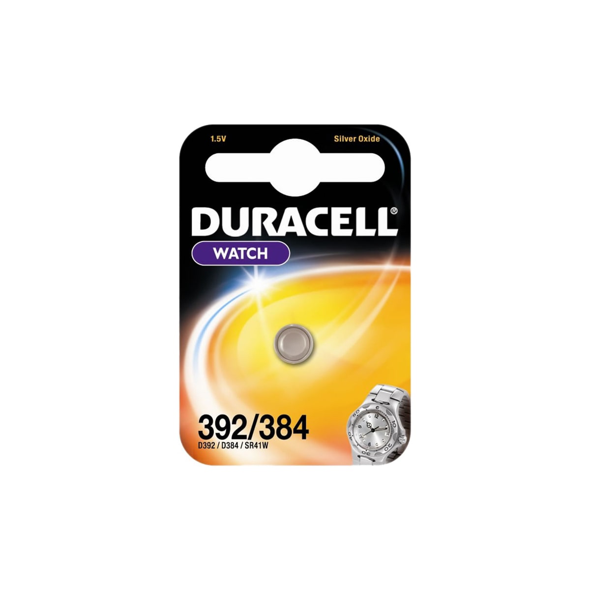 Duracell klokkebatteri 384/392