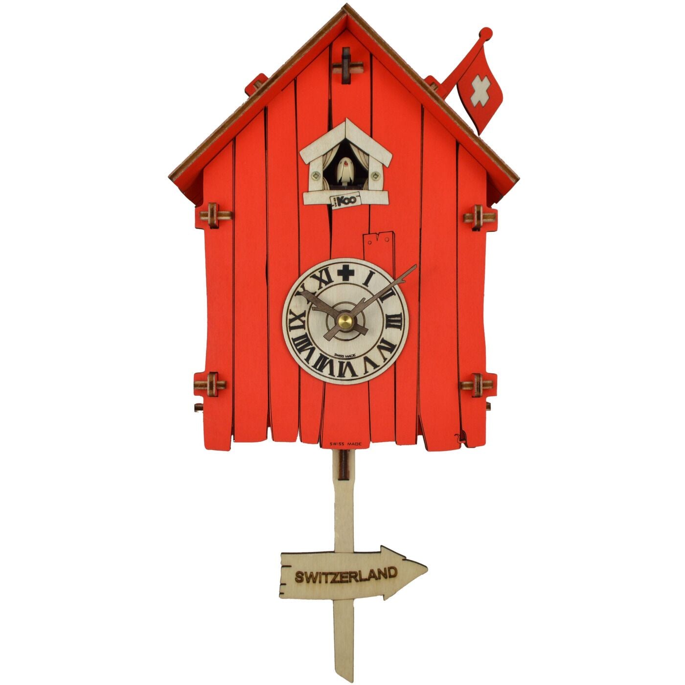 Angela BrudererSchweizer Kuckucksuhr «Swiss Chalet»