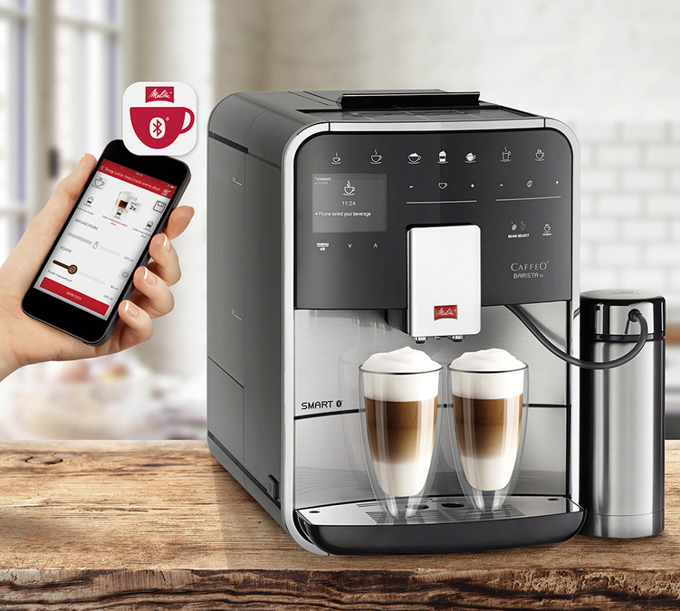 MELITTA Barista TS Smart Connectée Inox F860-100 Garantie 3 ans Coloris:Inox