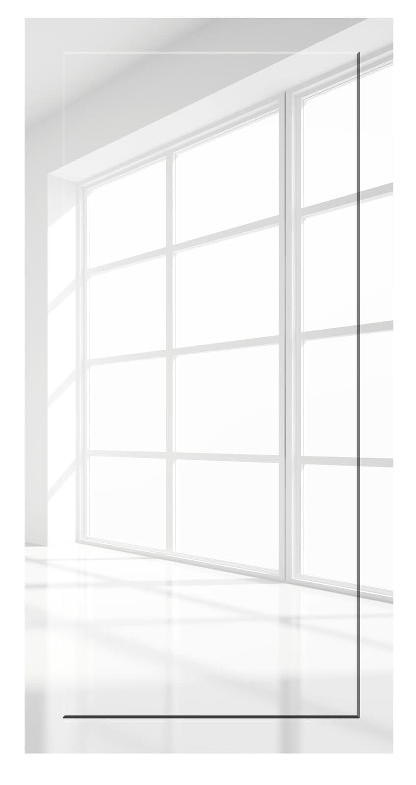 Wandspiegel LINUS 56 x 112 cm Spiegelglas