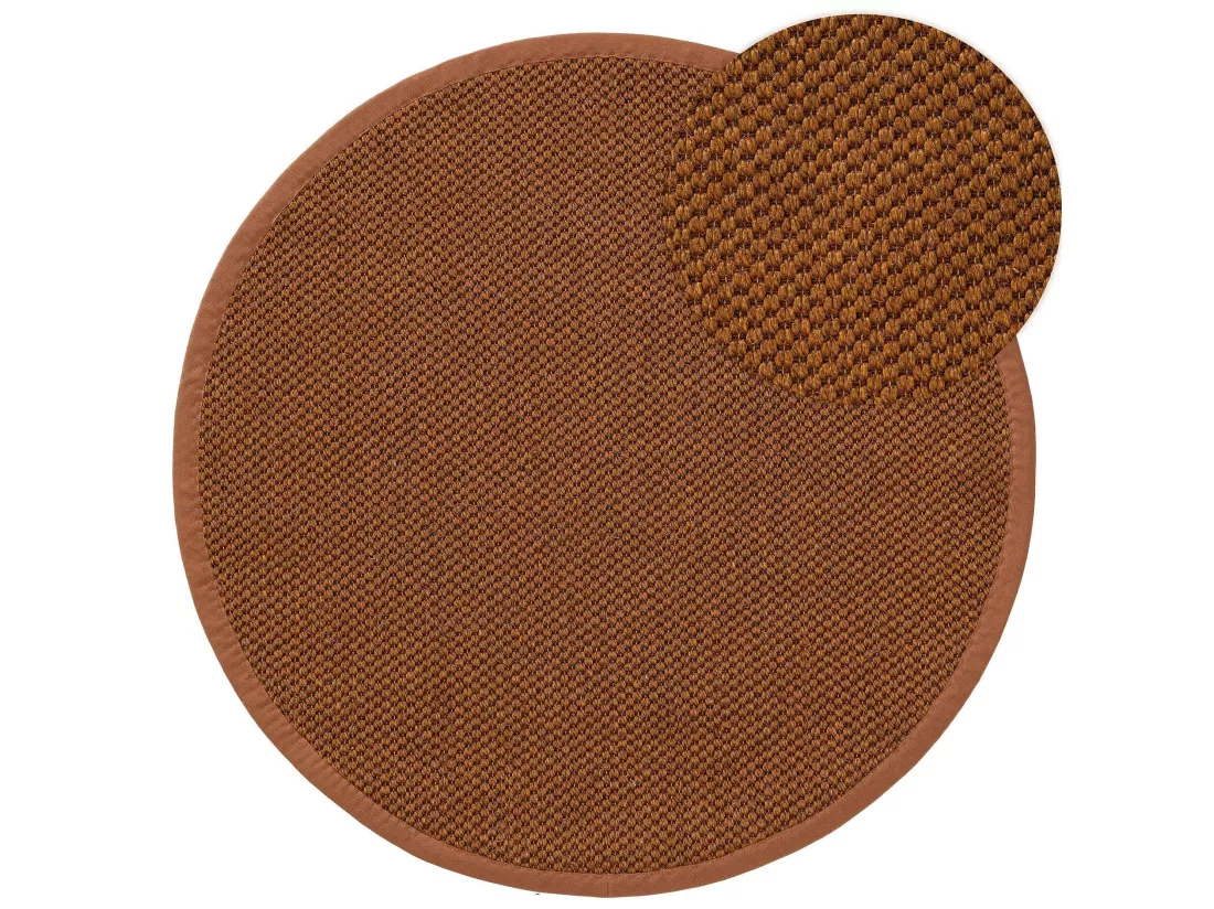 Tapis sisal Greta Marron clair ø 250 cm rond