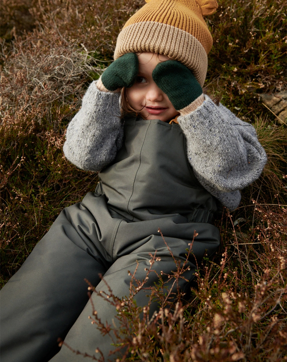 Schneelatzhose SEJR in dark olive