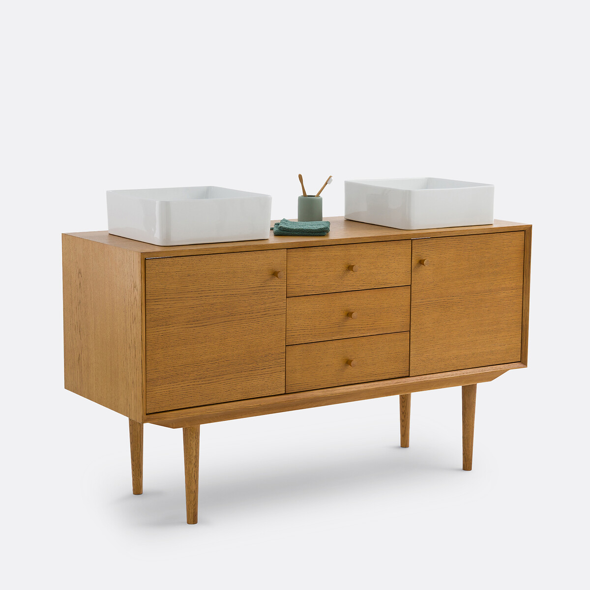 LA REDOUTE INTERIEURS<br>Móvel de banheiro vintage L140 cm, Quilda