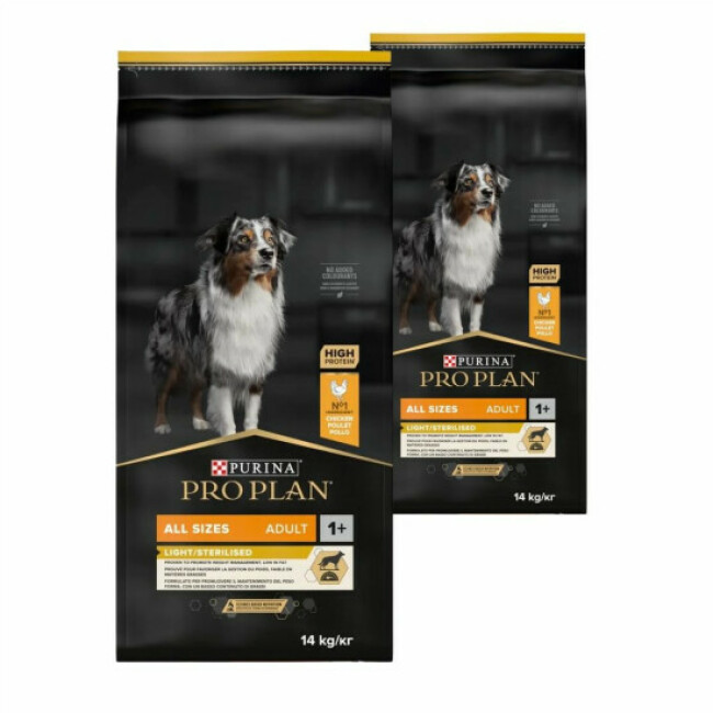 Croquettes chien - Pro Plan All Size Adult Light/Sterilised