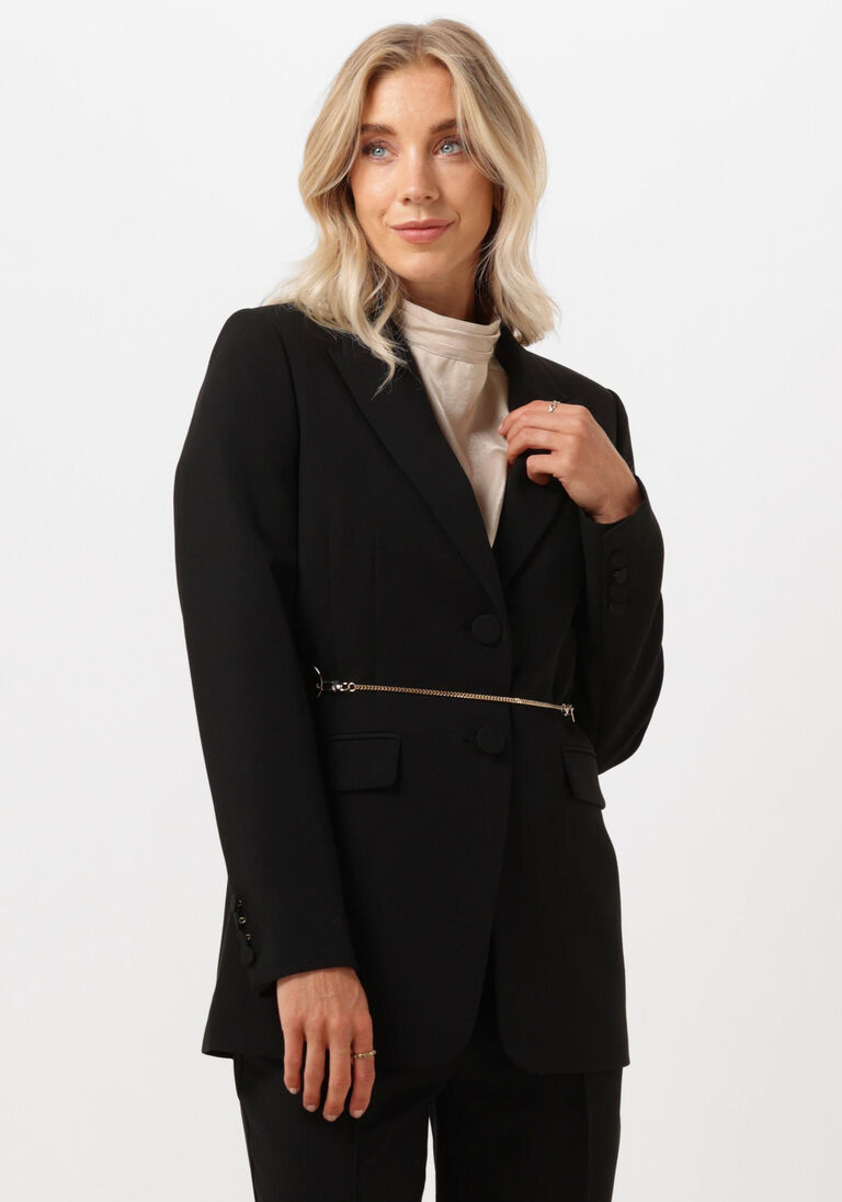AAIKO zwarte aaiko blazer amilla belt r pes 345