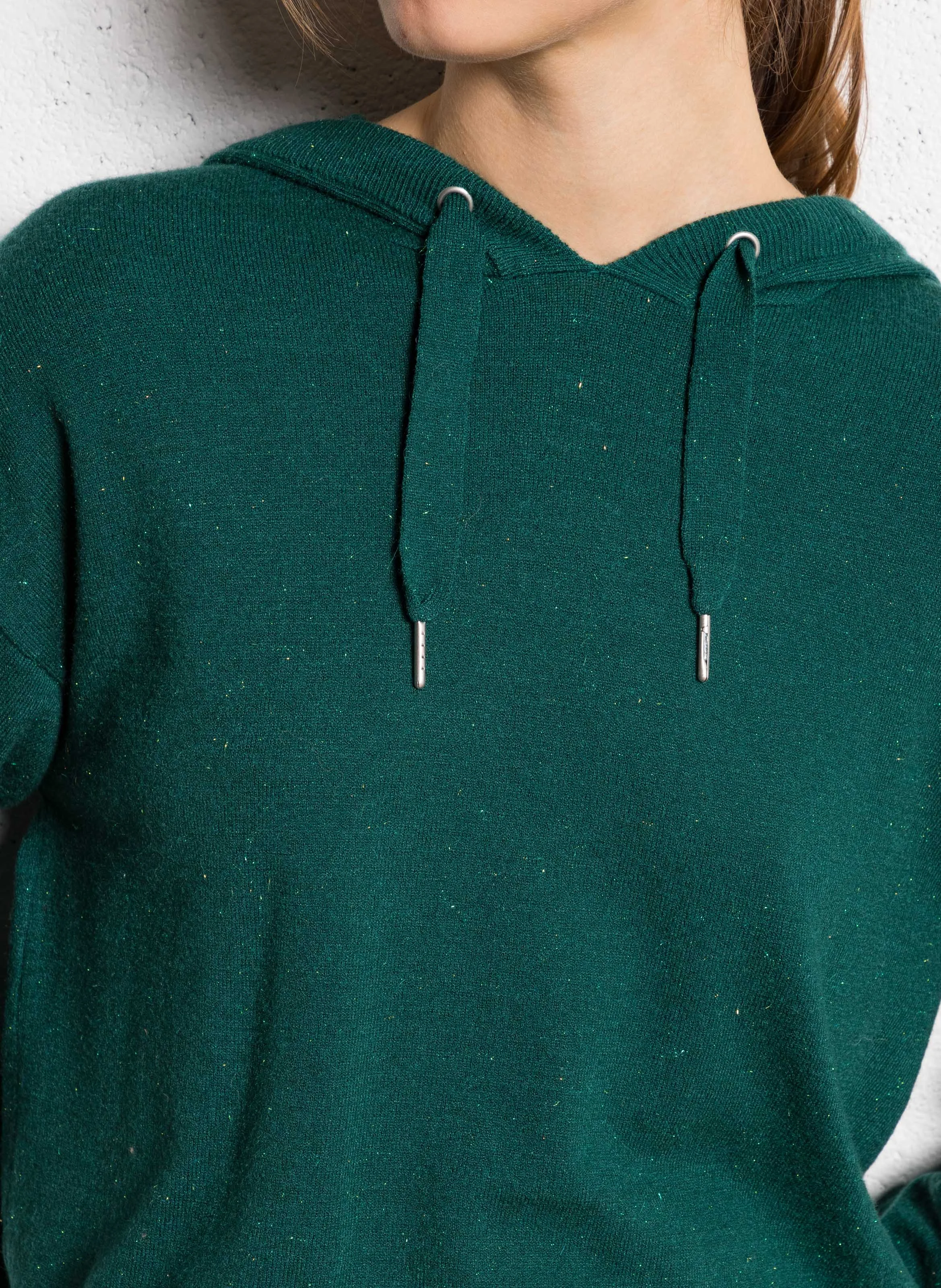 Pull à capuche | Vert