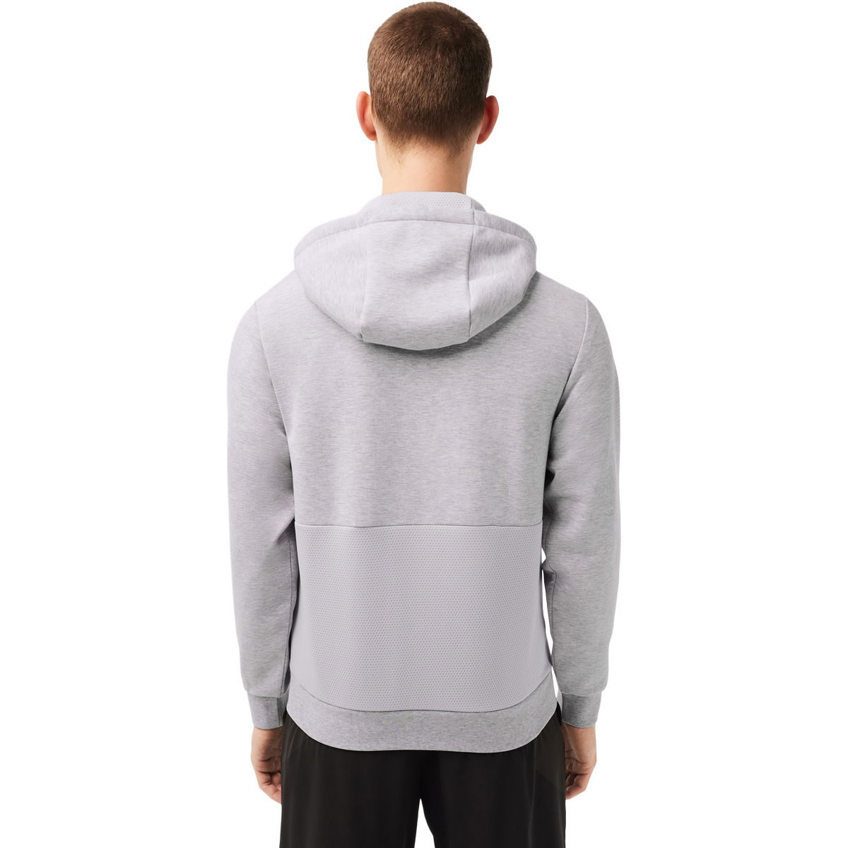 Lacoste Mesh Panels Full Zip Hættetrøje Herre