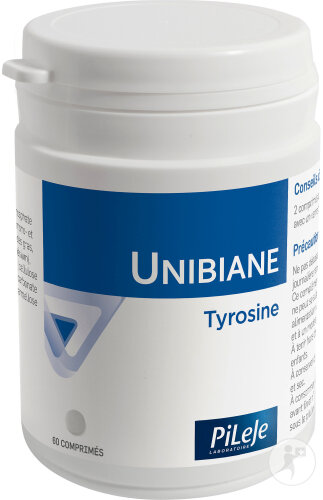 PiLeJe Unibiane Tyrosine Comprimés 60
