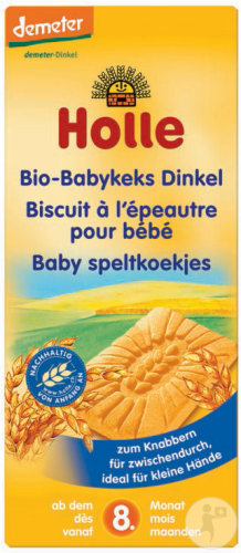 Holle Biscuits À L'Épeautre Pour Bébé Dès 8 Mois Bio 150g