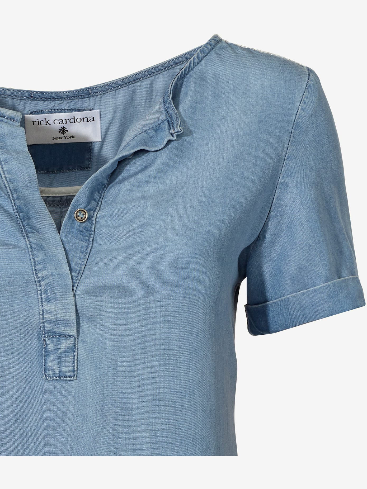 Robe en jean look décontracté tendance