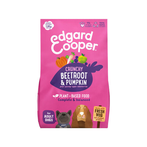 Edgard & Cooper Adult Plant Based Hondenvoer - Rode Biet & Pompoen