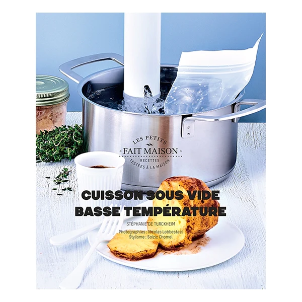 Livre Cuisson sous-vide basse température Les petits Fait Maison Hache