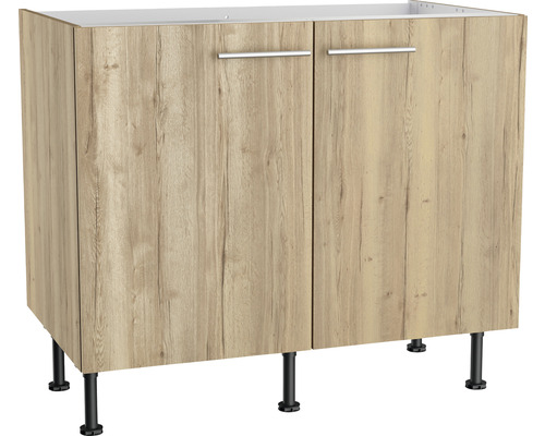 Optifit spoelbakkast Erik290 BxDxH 100x58,4x87 cm wild eiken structuur mat gedemonteerd