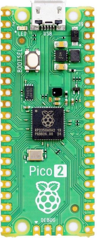 Raspberry Pi Pico 2 - Dubbele Arm Cortex-M33 Processor - 520 KB On-chip SRAM - USB Programmering
