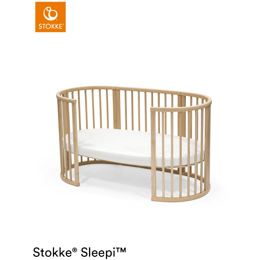 STOKKE® Sleepi™ Kinderbett Spannbettlaken V3 Fans Grey