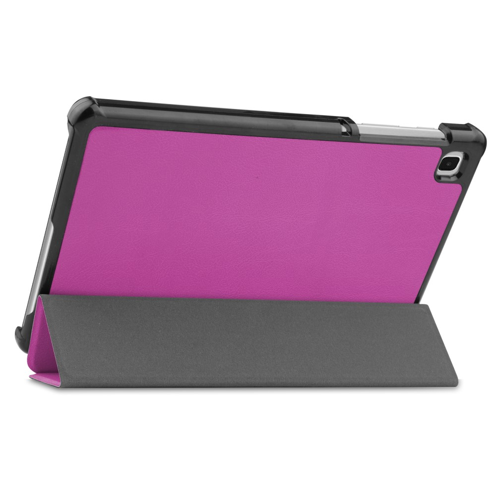 Samsung Galaxy Tab A7 Lite Leder Tasche Smart Cover Hülle - Pink