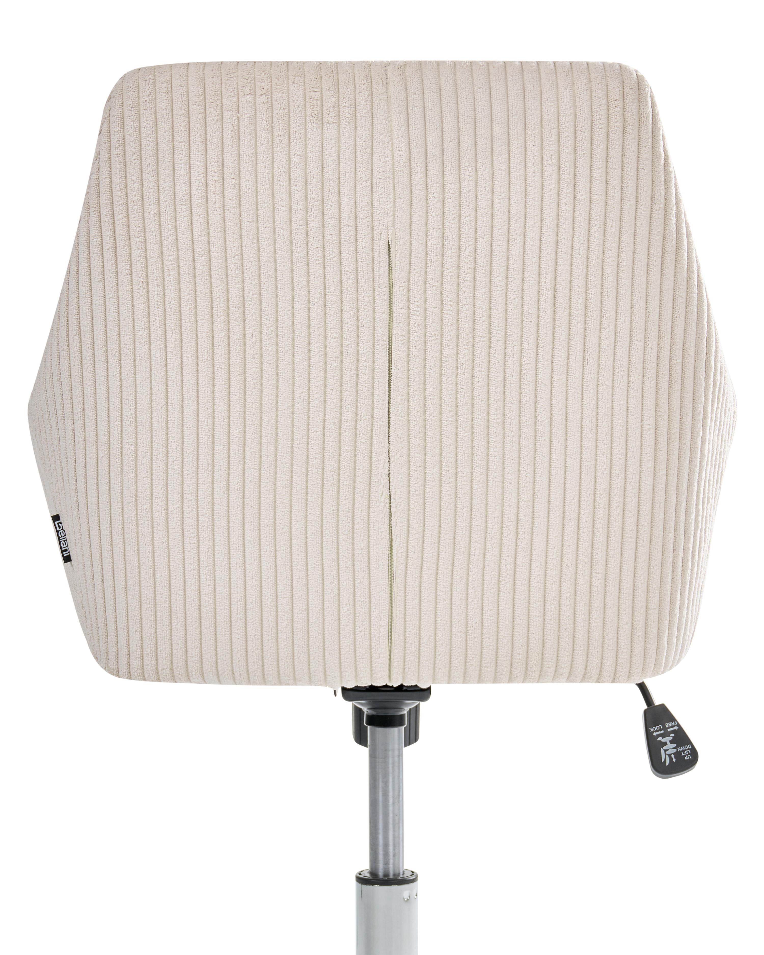 Bureaustoel WELLSTON Corduroy Lichtbeige