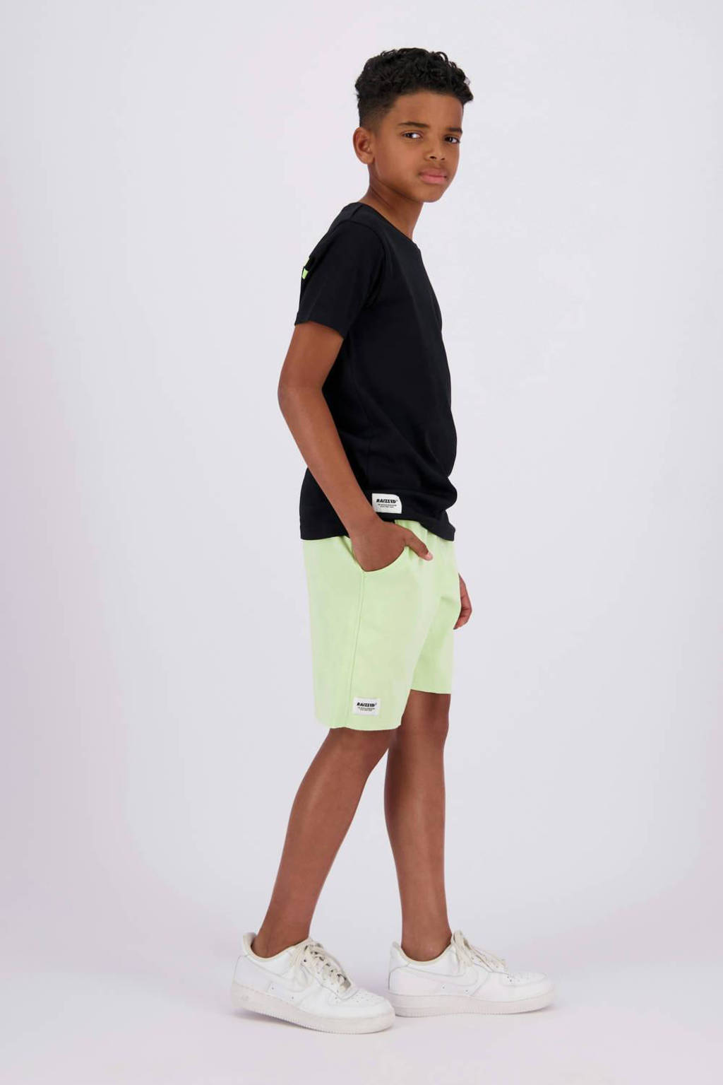 Raizzed T-shirt Bannu zwart/geel