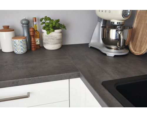 Nobilia Elements hoekkeuken zonder apparatuur Urban 540 cm alpinewit mat voorgemonteerde variant links 4004539053854