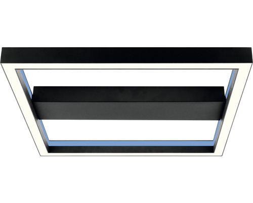 Dimbaar LED-paneel 38W 2660 lm CCT 2700-6200 K RGB 50x50 cm zand/zwart + afstandsbediening