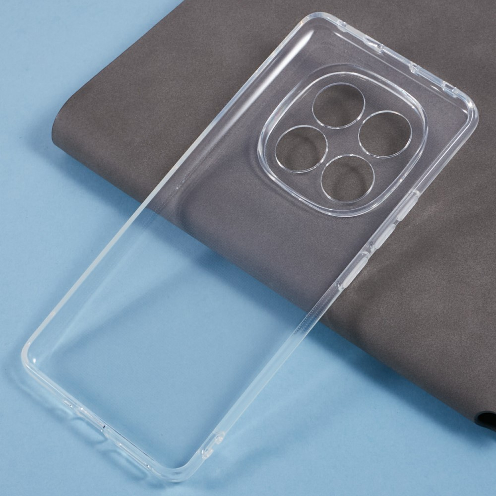 Xiaomi Redmi Note 14 Pro / Note 14 Pro  Plus / Poco X7 Gummi Case Schutzhülle mit Kameraschutz - Transparent