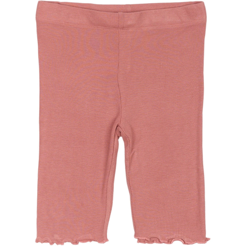 Køb The New Old Rose Lotus Tight Rib Shorts