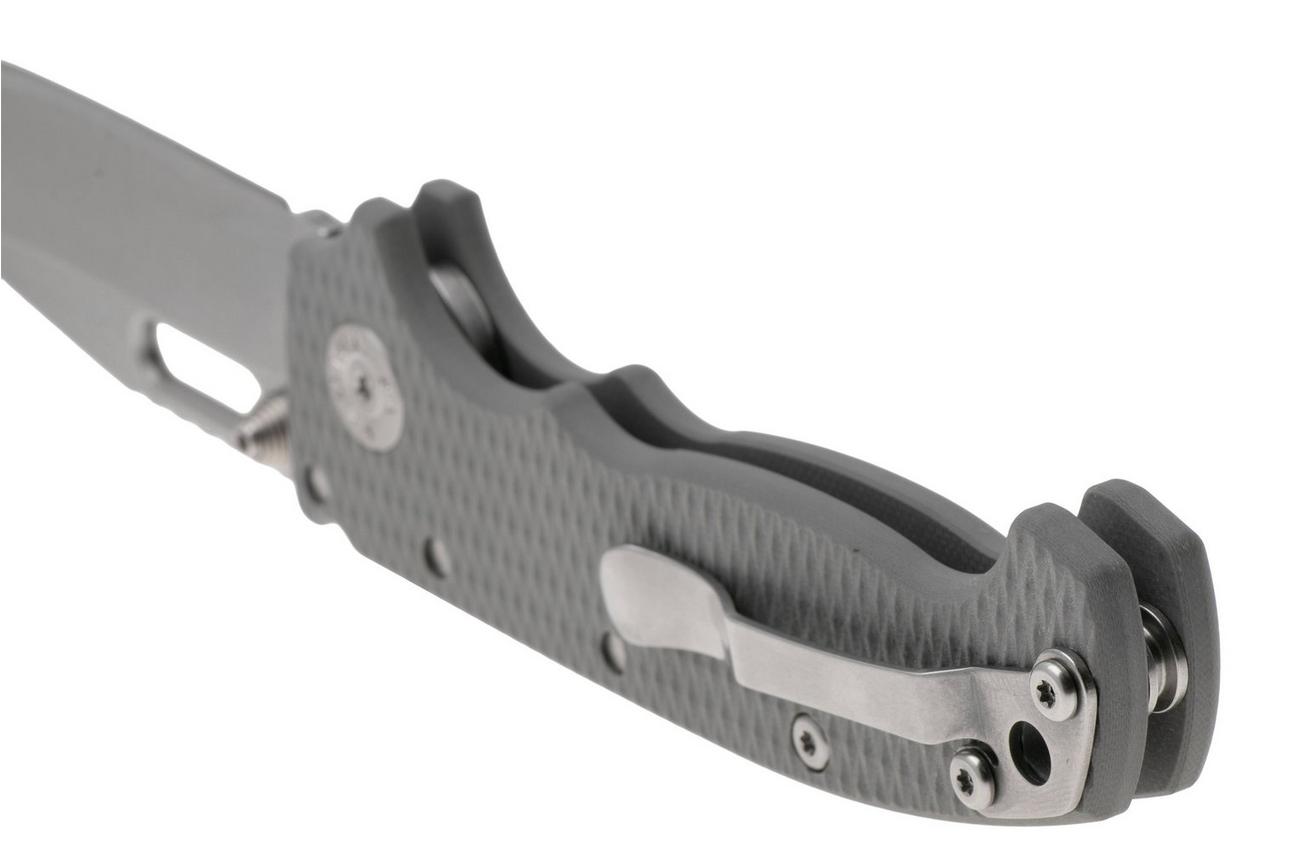 Demko Knives MG AD20S Shark-Lock, MagnaCut Clip Point MGAD20S-MAG-GRY-G10 Grey G10, zakmes