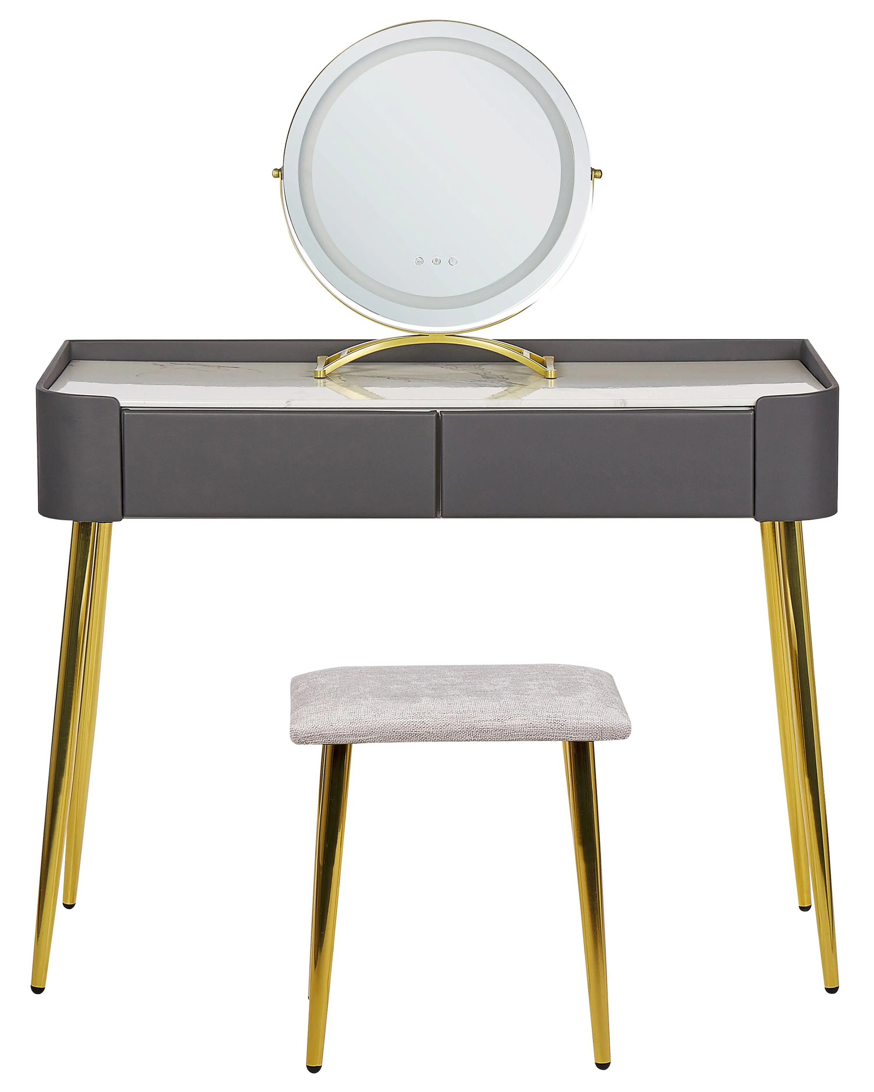Kaptafel SURIN LED Grijs