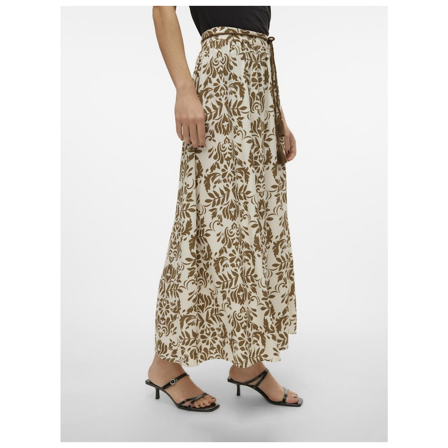 Vero Moda VMIMMA HW LONG SKIRT WVN BTQ