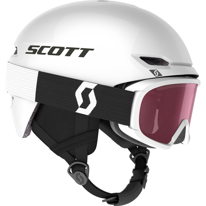Scott Kinder Keeper 2 Skihelm + Witty Skibrille Set