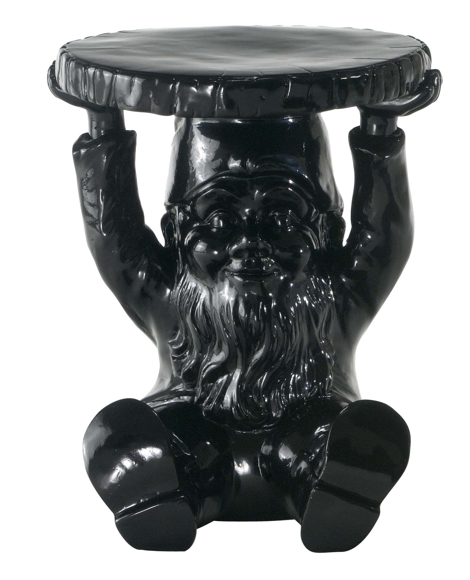 GNOME ATTILA - Table d'appoint | Noir