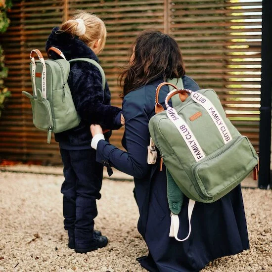 Mini Sac à Dos Signature   Vert        de               Childhome