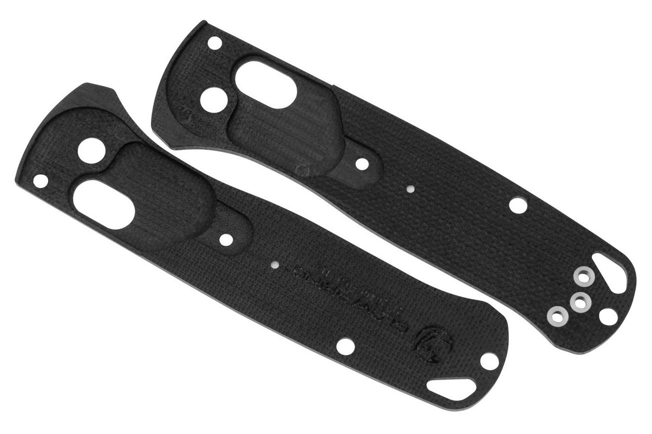 Glow Rhino Benchmade Mini Bugout GRC-MBUGOUT-1-ZGZG, Honeycomb G10 Black Scales