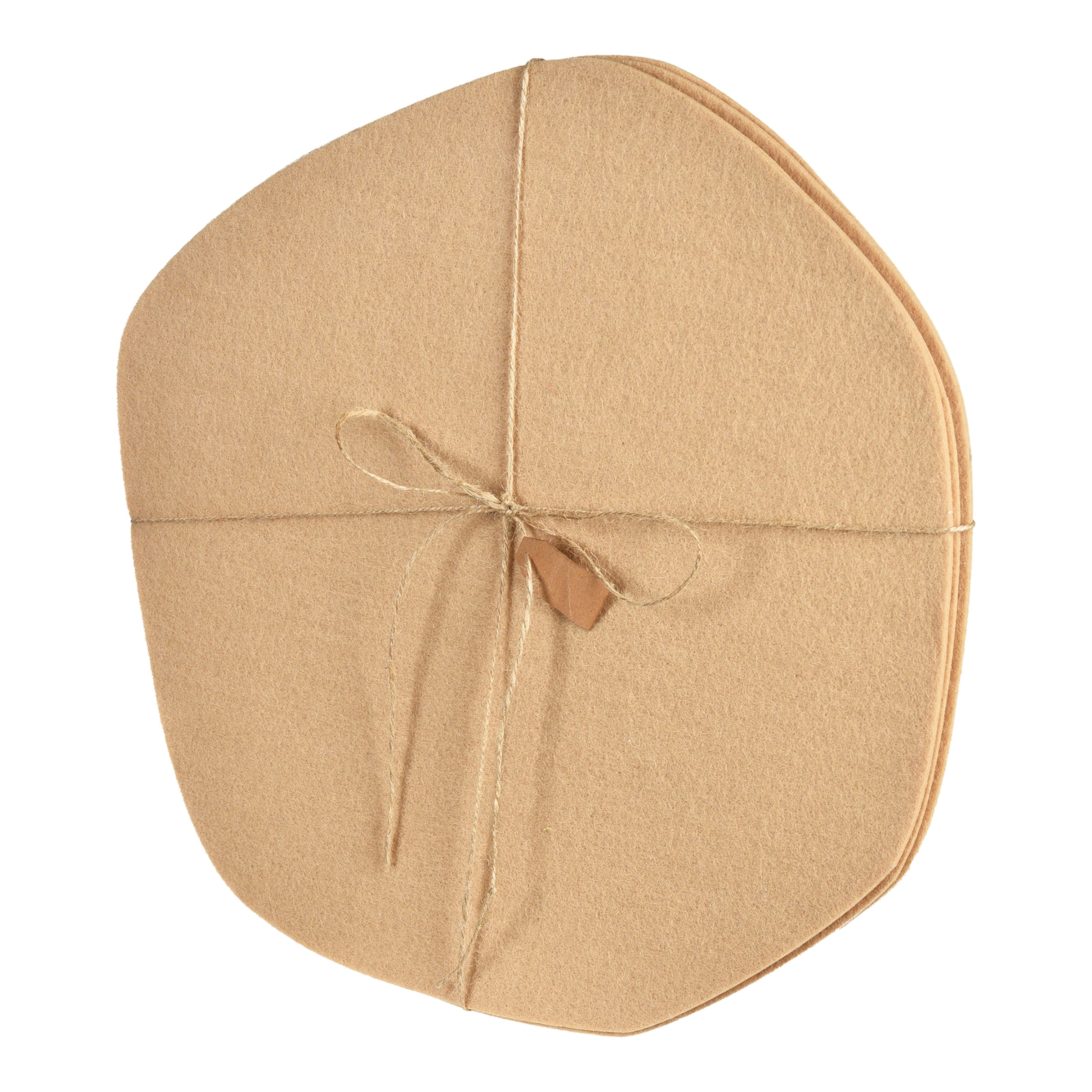 beige, ⌀ 38 cm, 4 Stück