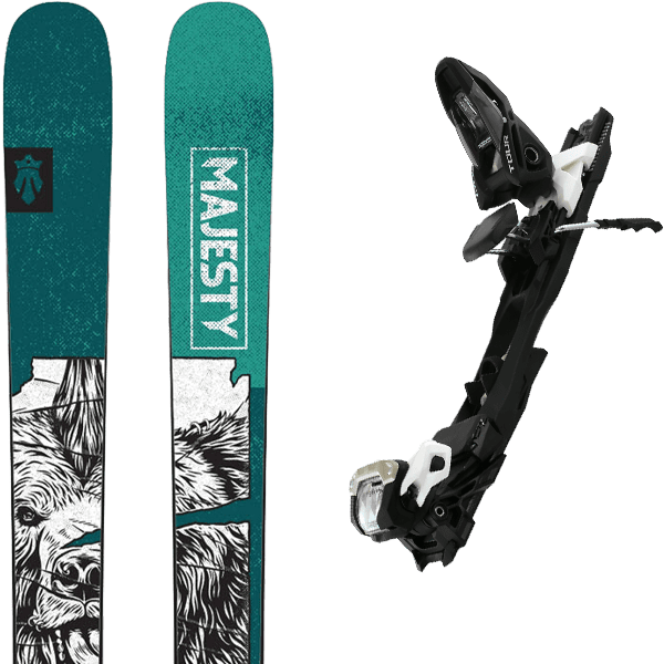 Pack ski de randonnée MAJESTY DIRTY BEAR PRO + Fix