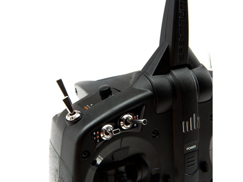 Spektrum Fernsteuerung DX6e DSMX 6-Kanal (nur Sender) 2.4-GHz Sender mit 6 Kanälen für Flugmodelle
