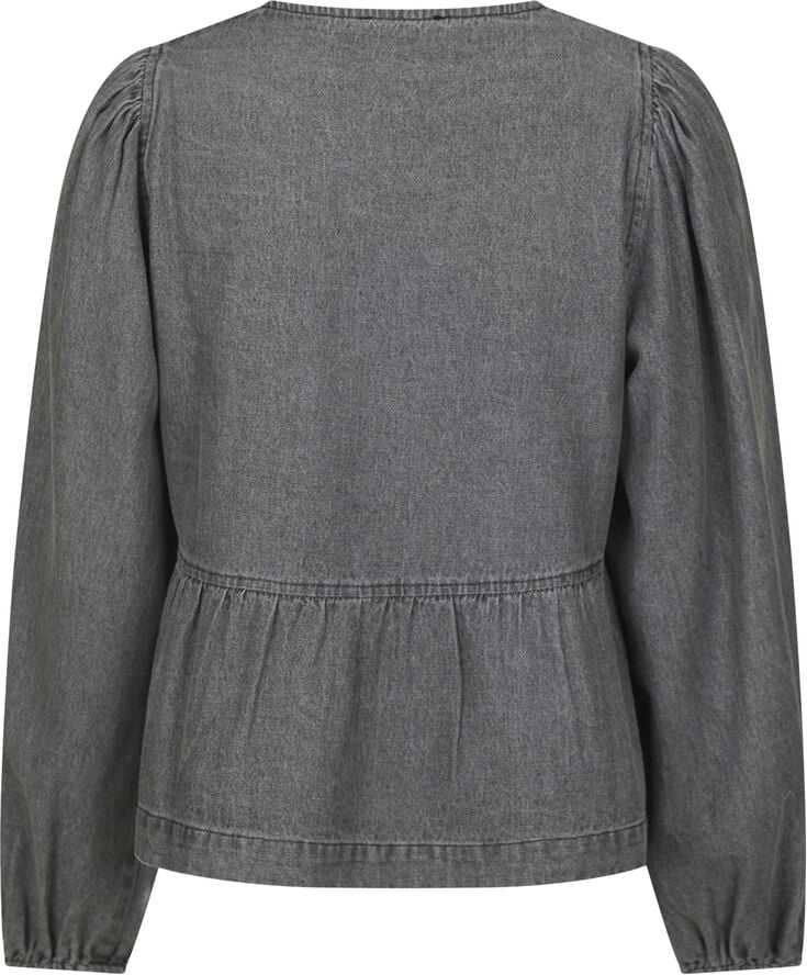 Neo Noir Esmée D Blouse Grey