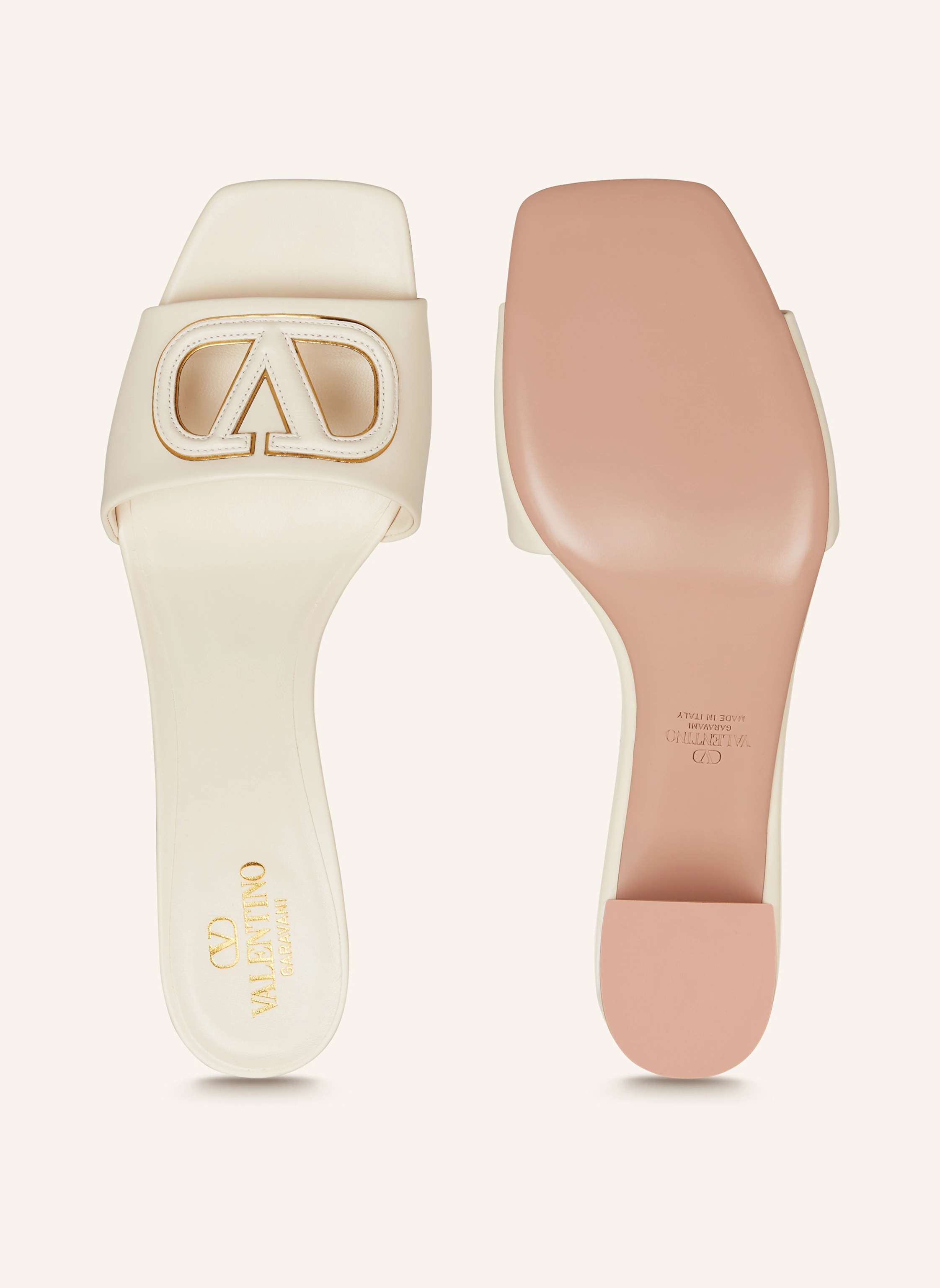 VALENTINO GARAVANI Mules VLOGO CUT-OUT