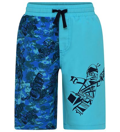 LEGO® Ninjago Badeshorts - LWAlex 304 - UV40+ - Hell Blue